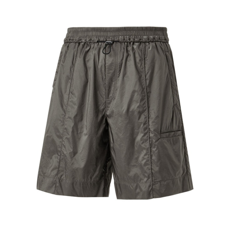 Dark Grey Men's Onitsuka Tiger Shorts Online India | M0G-7569