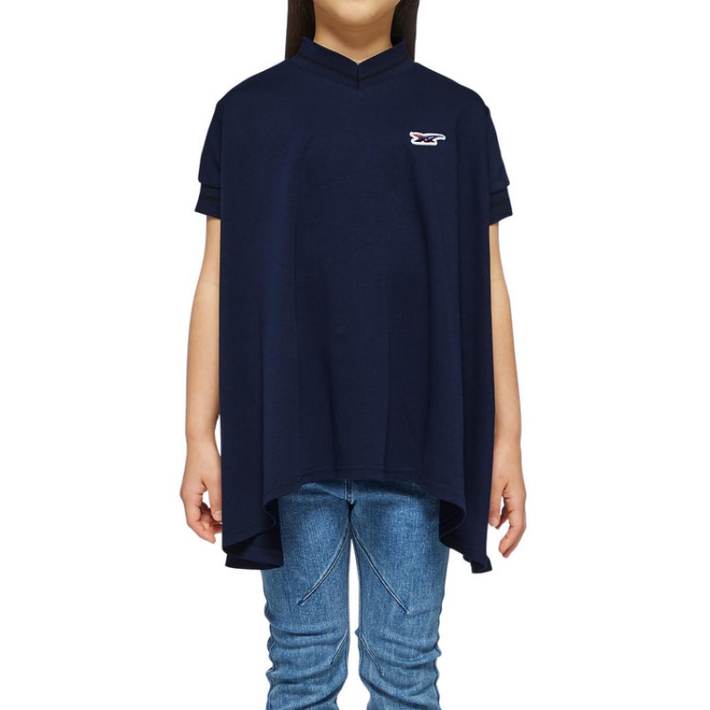 Dark Navy Kids' Onitsuka Tiger A-line Dress Online India | I6L-7763