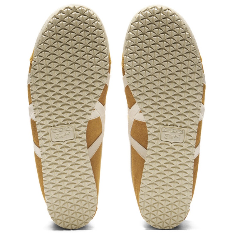 Gold / Cream Women's Onitsuka Tiger Mexico 66 Slip-on Online India | R3G-2325