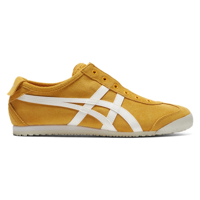 Gold / Cream Women\'s Onitsuka Tiger Mexico 66 Slip-on Online India | R3G-2325