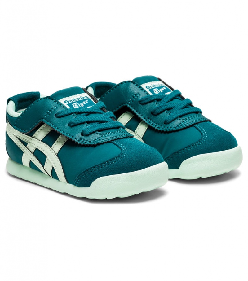 Green Kids' Onitsuka Tiger Mexico 66 Online India | B4Q-9534