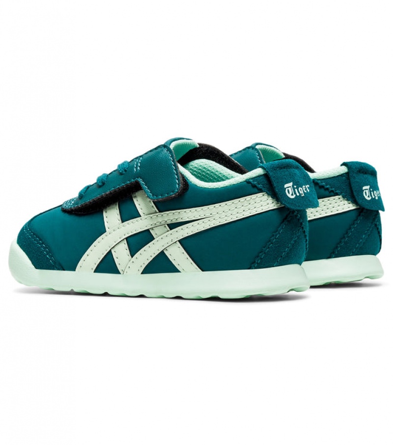 Green Kids' Onitsuka Tiger Mexico 66 Online India | B4Q-9534