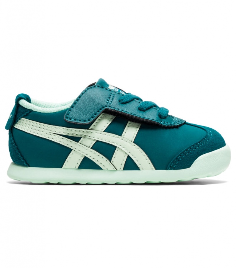 Green Kids\' Onitsuka Tiger Mexico 66 Online India | B4Q-9534