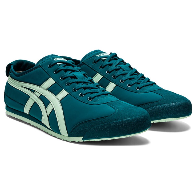 Green Women's Onitsuka Tiger Mexico 66 Online India | M4J-6381