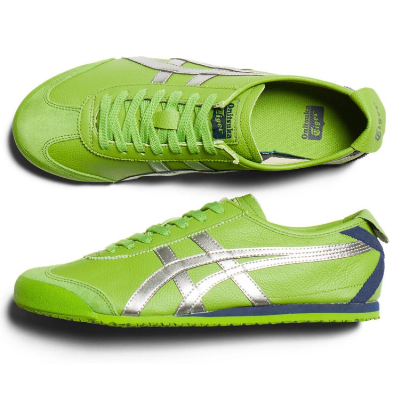 Green Women's Onitsuka Tiger Mexico 66 Online India | T4I-6620