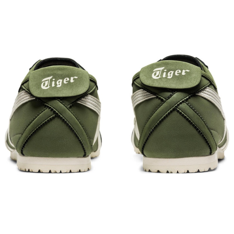 Green / Cream Men's Onitsuka Tiger Mexico 66 Online India | A0J-3033