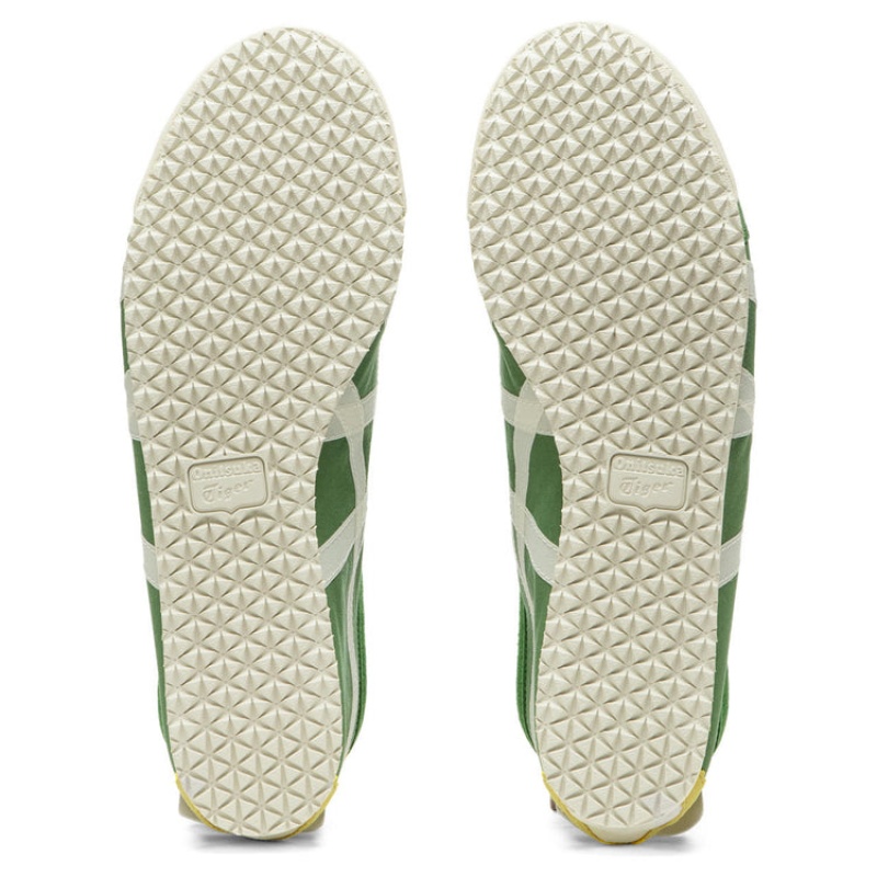 Green / Cream Men's Onitsuka Tiger Mexico 66 Slip-on Online India | S8Q-6339