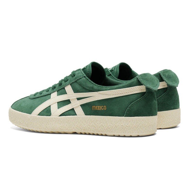 Green / Cream Women's Onitsuka Tiger Mexico Delegation Sneakers Online India | X6L-2829