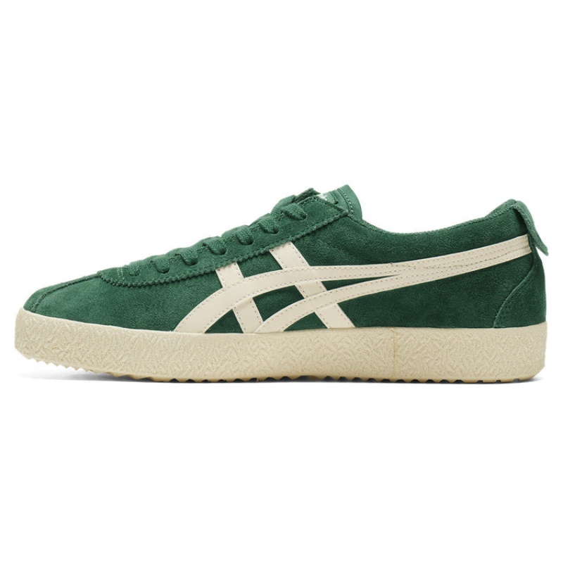 Green / Cream Women's Onitsuka Tiger Mexico Delegation Sneakers Online India | X6L-2829