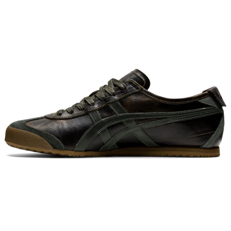 Green / Green Men's Onitsuka Tiger Mexico 66 Online India | B9B-2722