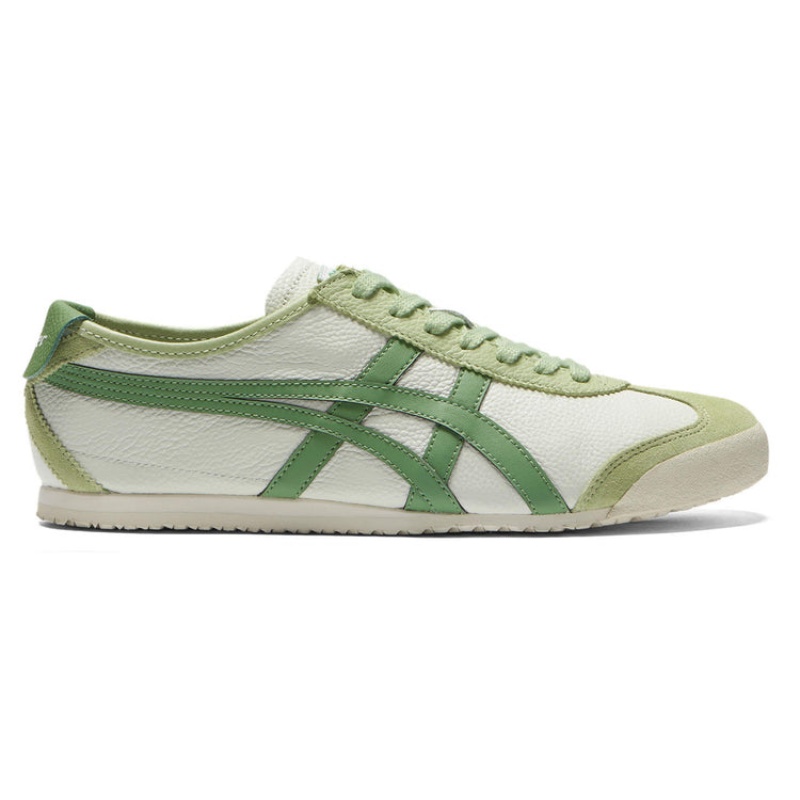 Green / Green Men\'s Onitsuka Tiger Mexico 66 Online India | S6W-0357