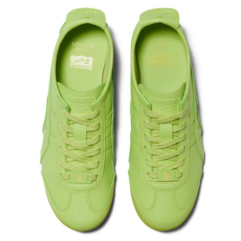 Green / Green Women's Onitsuka Tiger Cactful Mexico 66 Online India | P6K-7226