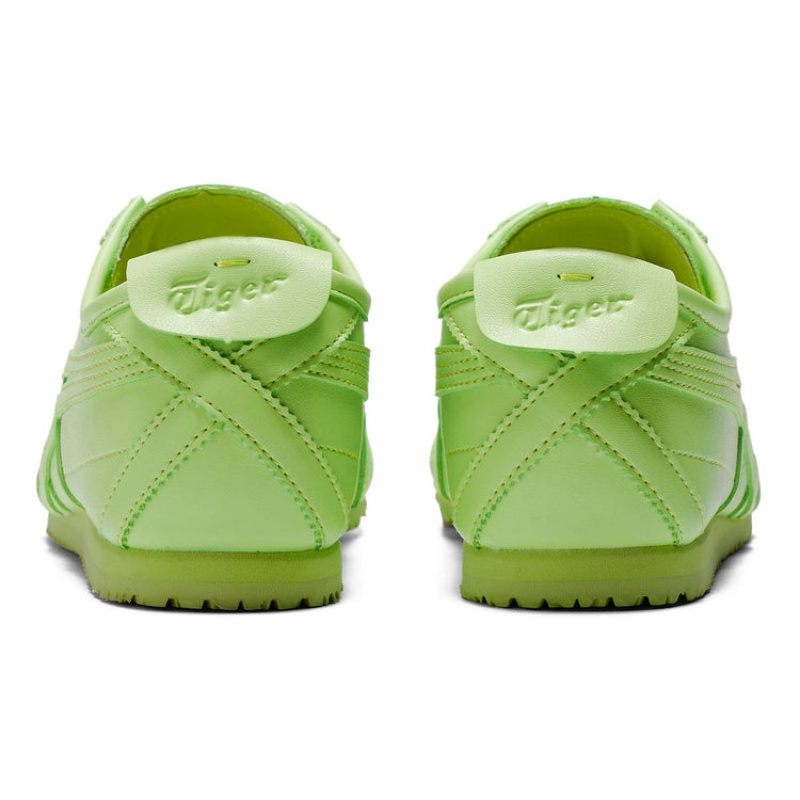 Green / Green Women's Onitsuka Tiger Cactful Mexico 66 Online India | P6K-7226