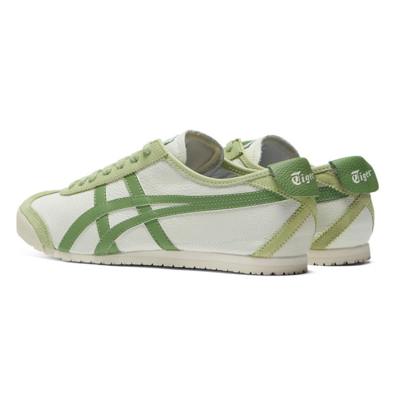 Green / Green Women's Onitsuka Tiger Mexico 66 Online India | A4P-8565