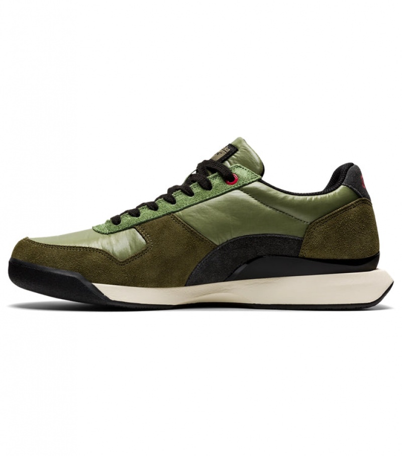 Green / Grey Women's Onitsuka Tiger Ultimate 81 Ex Sneakers Online India | N7W-1252