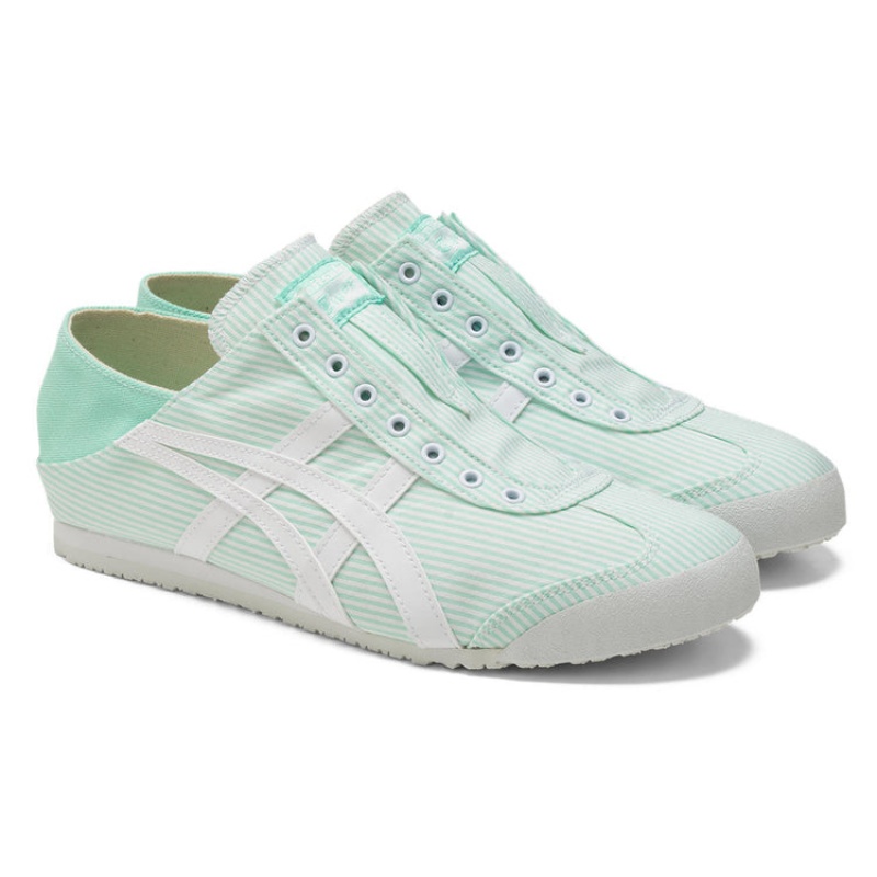 Green / White Men's Onitsuka Tiger Mexico 66 Paraty Online India | L1R-2709