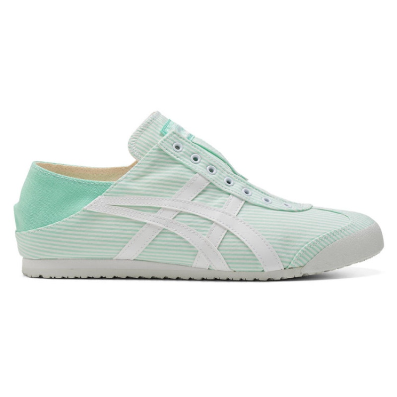 Green / White Men\'s Onitsuka Tiger Mexico 66 Paraty Online India | L1R-2709