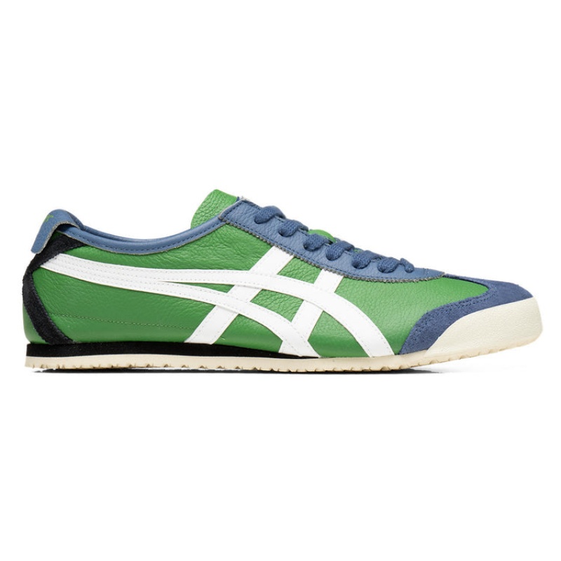 Green / White Men\'s Onitsuka Tiger Mexico 66 Online India | N5R-3618