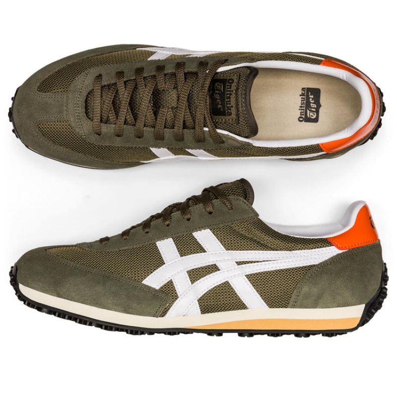 Green / White Women's Onitsuka Tiger Edr 78 Sneakers Online India | C5A-3899