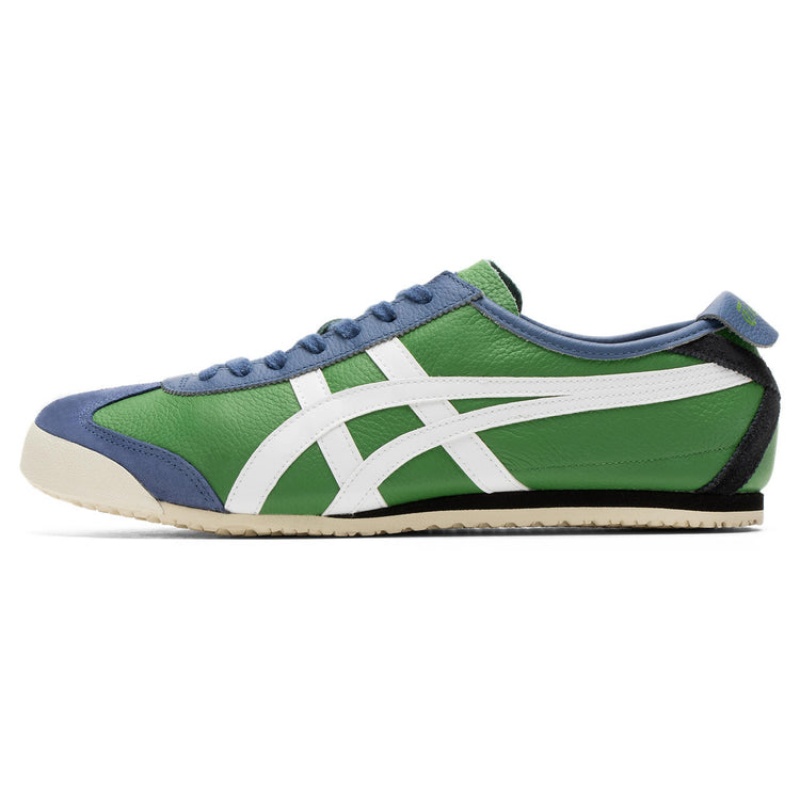 Green / White Women's Onitsuka Tiger Mexico 66 Online India | T8U-2125