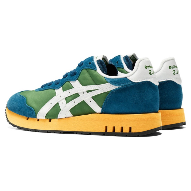 Green / White Women's Onitsuka Tiger X-caliber Sneakers Online India | S3Q-5554