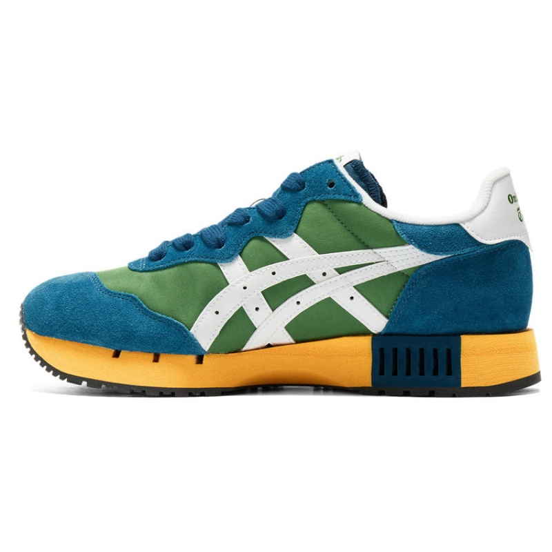 Green / White Women's Onitsuka Tiger X-caliber Sneakers Online India | S3Q-5554