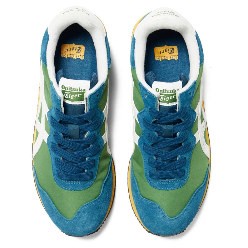 Green / White Women's Onitsuka Tiger X-caliber Sneakers Online India | S3Q-5554