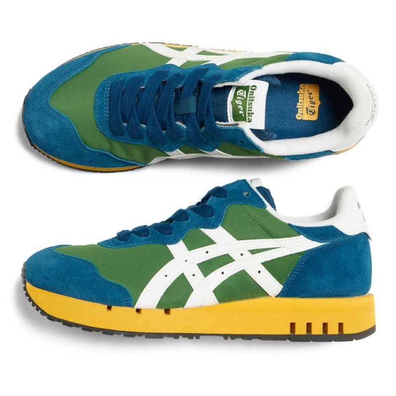 Green / White Women's Onitsuka Tiger X-caliber Sneakers Online India | S3Q-5554