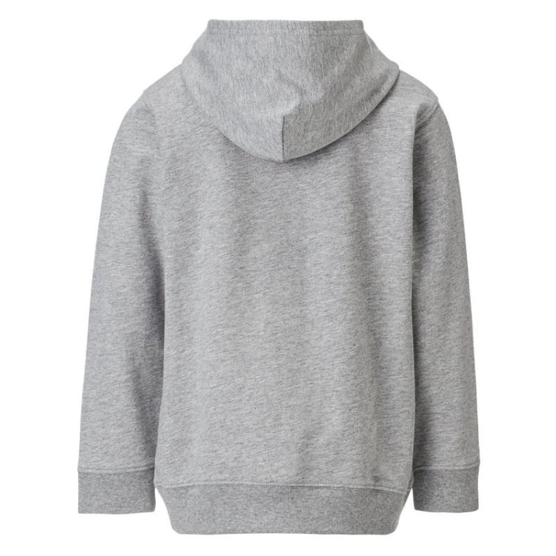 Grey Kids' Onitsuka Tiger Sweat Hoodie Online India | N1F-9627