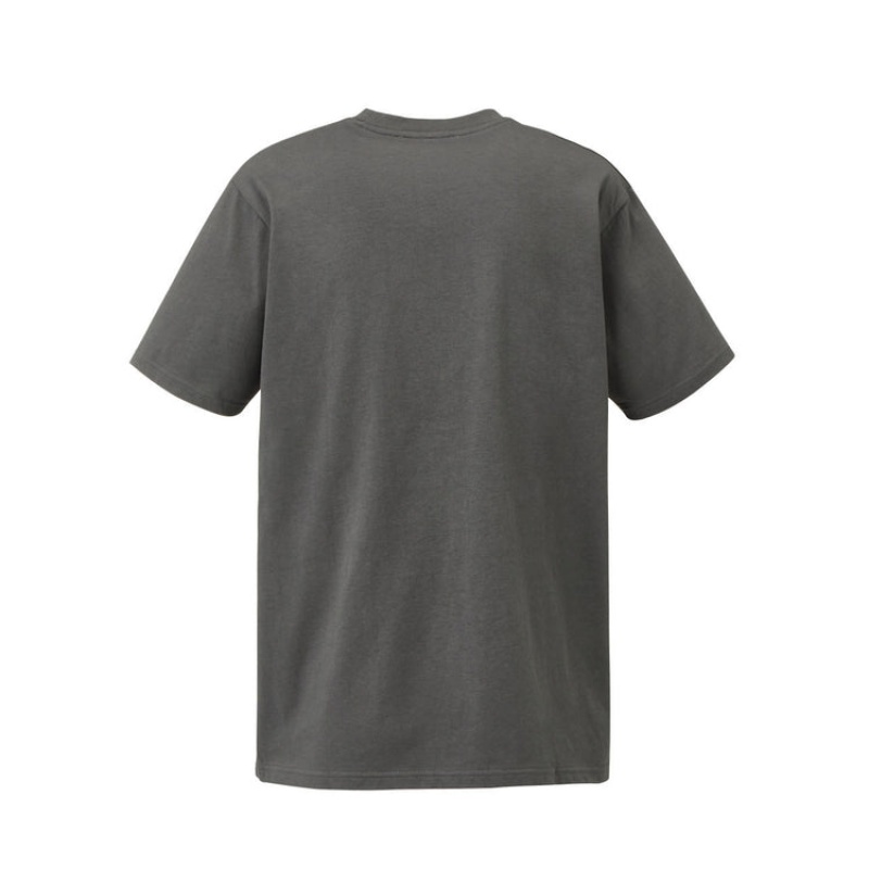 Grey Men's Onitsuka Tiger Graphic T Shirts Online India | L9J-9620