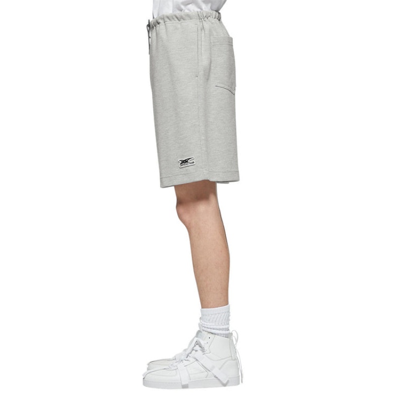 Grey Men's Onitsuka Tiger Shorts Online India | Z3Y-8584