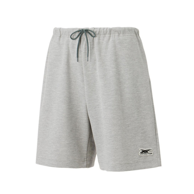 Grey Men's Onitsuka Tiger Shorts Online India | Z3Y-8584