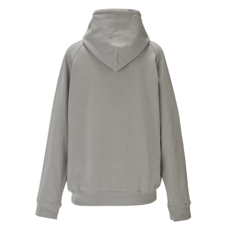 Grey Men's Onitsuka Tiger Sweat Hoodie Online India | U4R-4900