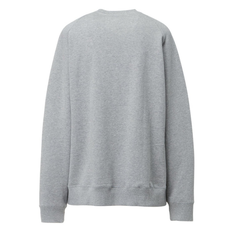 Grey Men's Onitsuka Tiger Sweatshirts Online India | U6C-8009