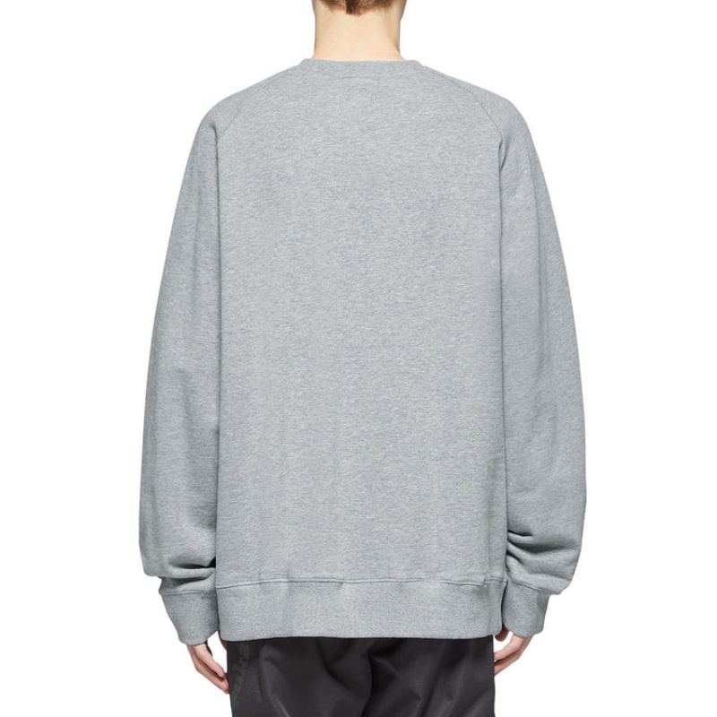 Grey Men's Onitsuka Tiger Sweatshirts Online India | U6C-8009