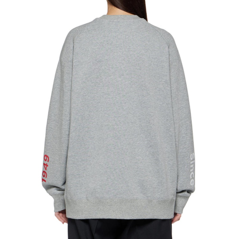 Grey Men's Onitsuka Tiger Sweatshirts Online India | U8K-4255