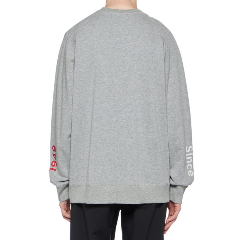 Grey Men's Onitsuka Tiger Sweatshirts Online India | U8K-4255