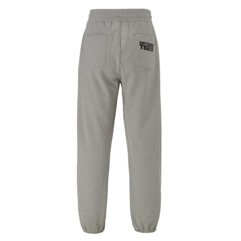 Grey Women's Onitsuka Tiger Sweat Pants Online India | M2V-8848