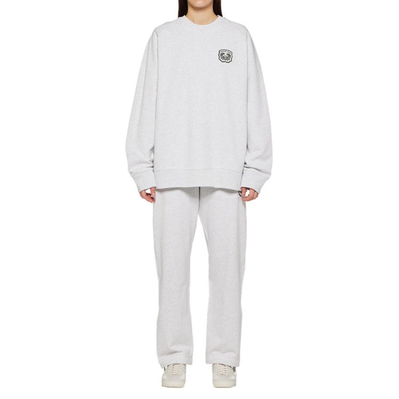 Grey Women's Onitsuka Tiger Sweatshirts Online India | C2D-1641