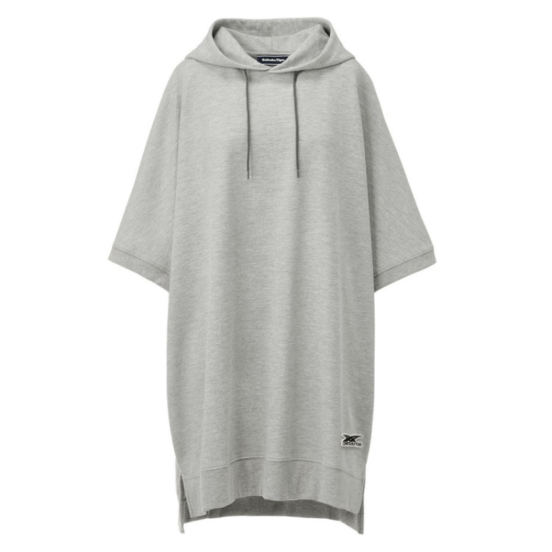 Grey Women\'s Onitsuka Tiger WS Hoodie Online India | H4F-2272