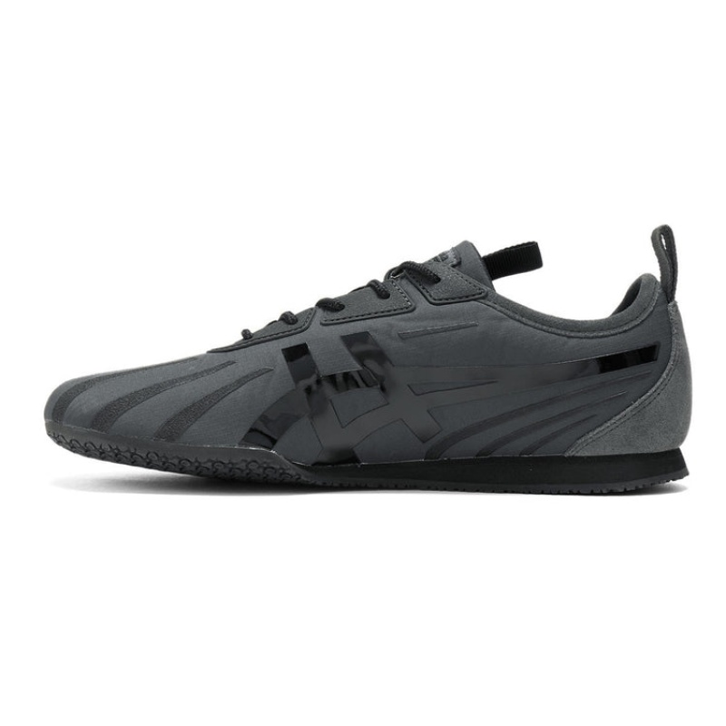 Grey / Black Women's Onitsuka Tiger Tirrack Sneakers Online India | V1Q-5112