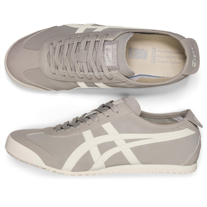 Grey / Cream Men's Onitsuka Tiger Mexico 66 Online India | P8K-3293