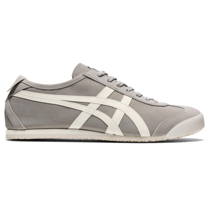 Grey / Cream Women\'s Onitsuka Tiger Mexico 66 Online India | Z2C-3463