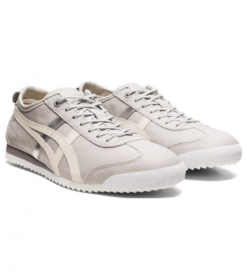 Grey / Cream Women's Onitsuka Tiger Mexico 66 SD Online India | I2G-6790