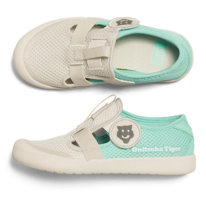 Grey / Grey Kids' Onitsuka Tiger Mexico 66 Sandals Online India | I6D-7019