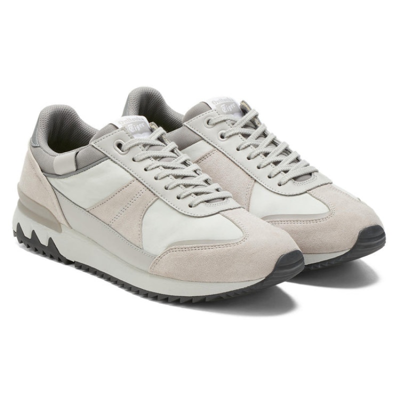 Grey / Grey Women's Onitsuka Tiger Tiger Tracer Ex Sneakers Online India | X0D-2377