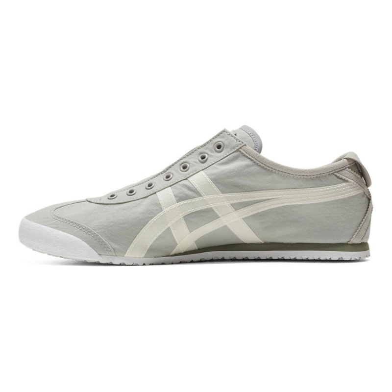 Grey / White Men's Onitsuka Tiger Mexico 66 Slip-on Online India | Y3R-6539