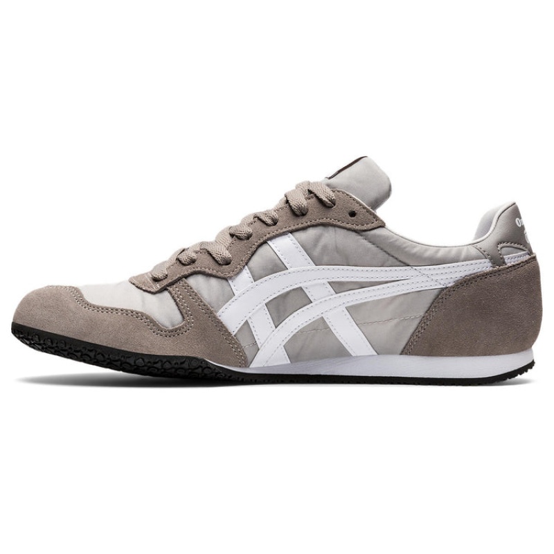 Grey / White Men's Onitsuka Tiger Serrano Online India | D2N-0804