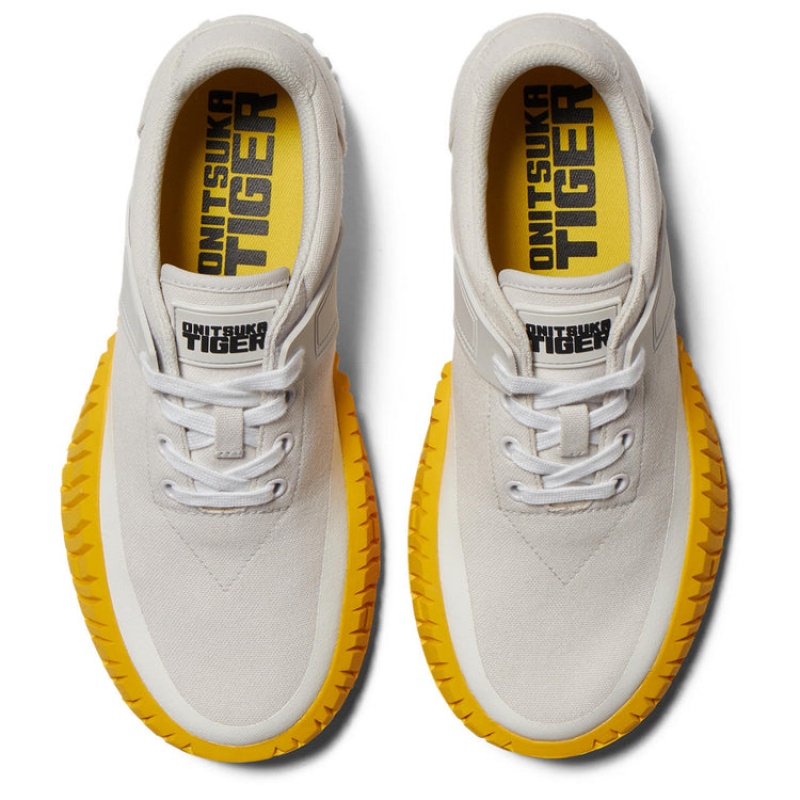 Grey / Yellow Women's Onitsuka Tiger Duck Tiger Sneakers Online India | S3P-1971