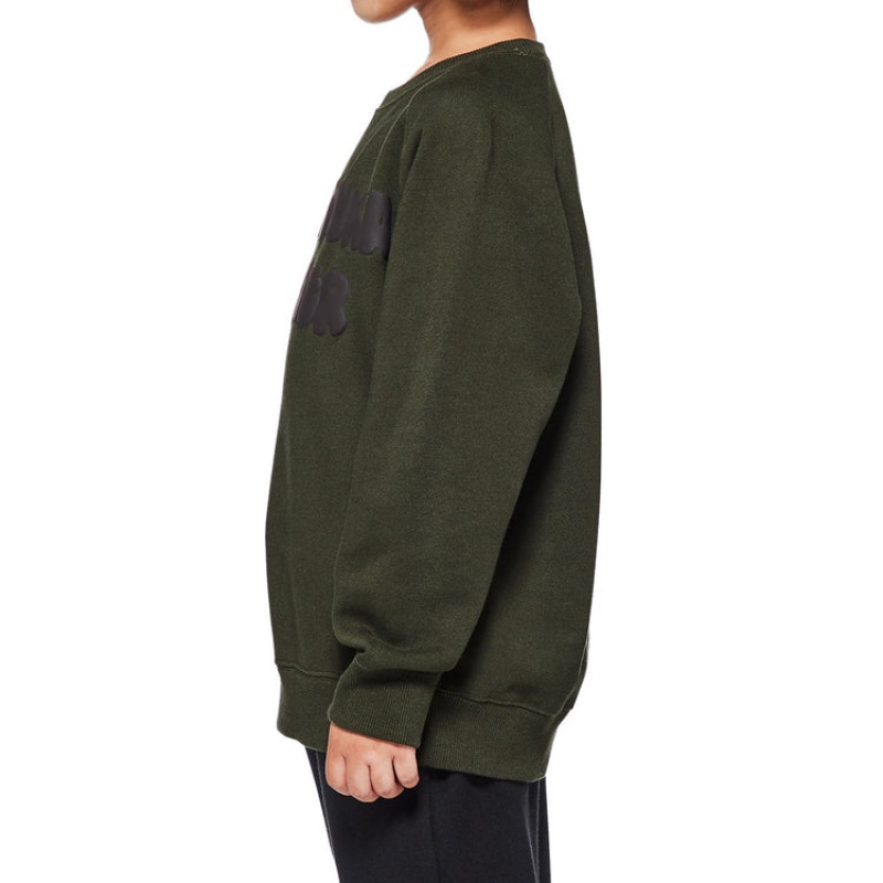 Khaki Kids' Onitsuka Tiger Sweatshirts Online India | D6W-7890